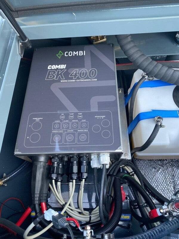 Elektrische binnenboord motor hybride aandrijving Combi 4 - 50 kW 48-144 V — 3,5 kW - Marinaut