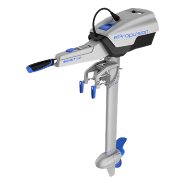ePropulsion Spirit 1 kW Plus Stuurknuppel Elektrische buitenboordmotor - Marinaut