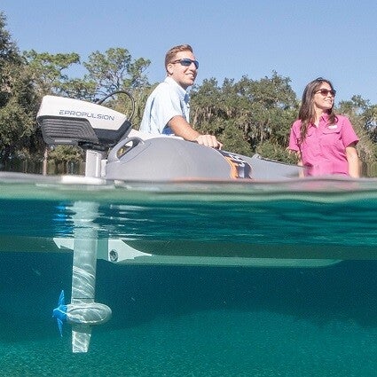 ePropulsion Spirit 1 kW Plus Stuurknuppel Elektrische buitenboordmotor - Marinaut