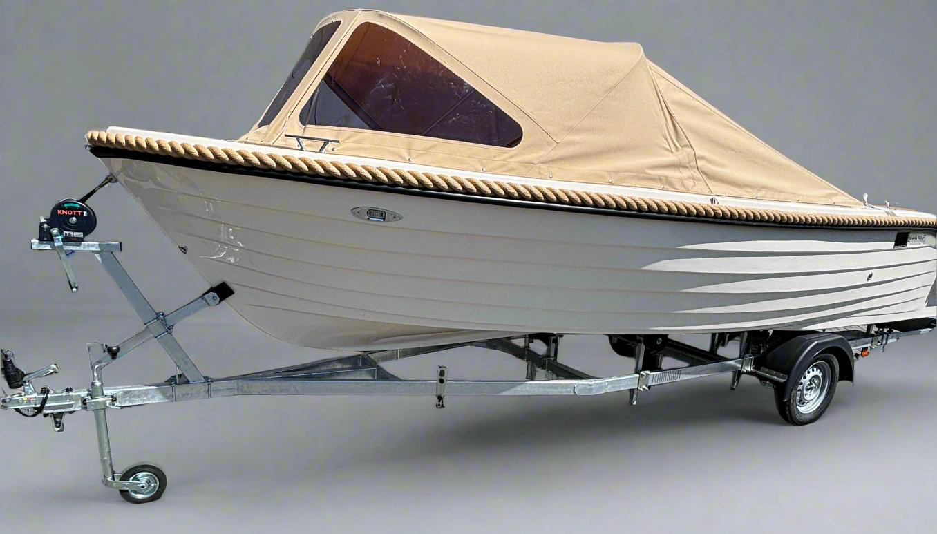 Marinaut 750 Boottrailer tendertrailer tot 565 kilogram en 6,5 meter