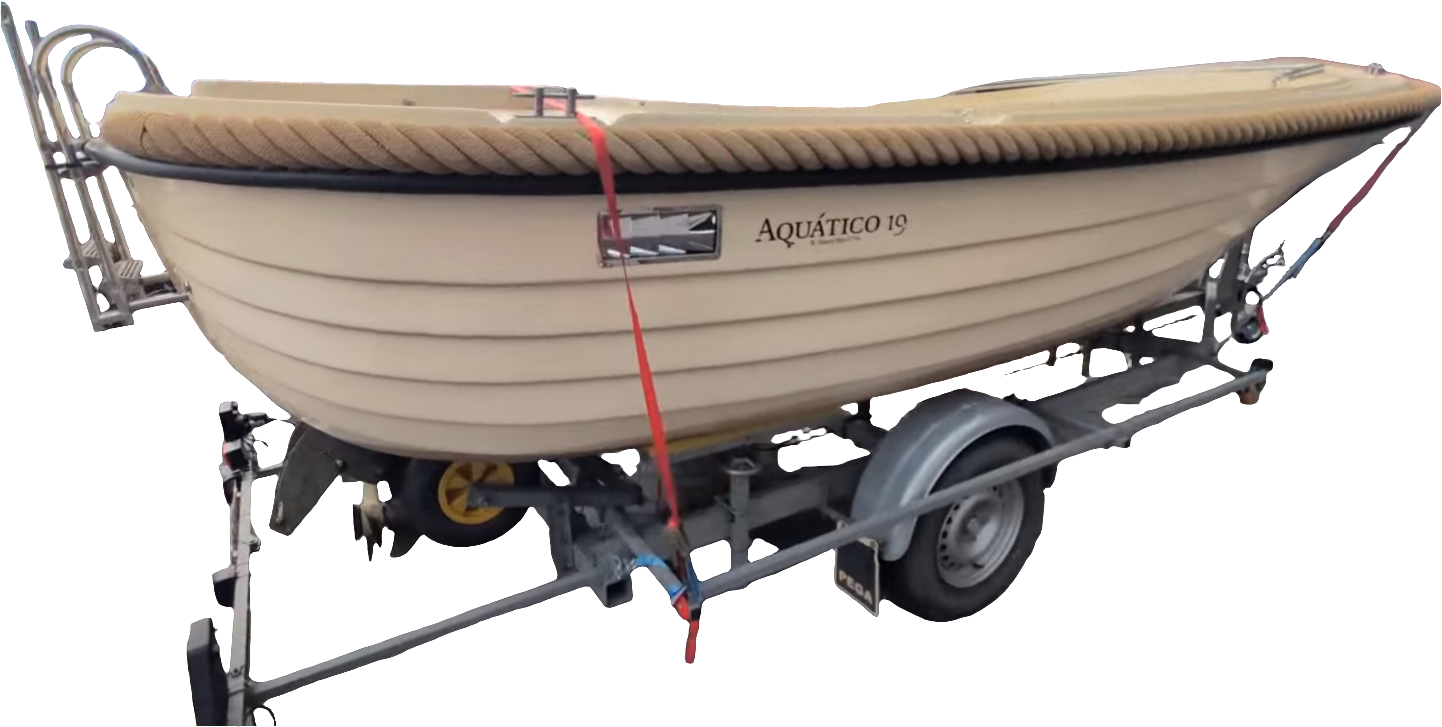 Pega Z-Liner Exclusive/ Z1150/520 geremde boottrailer