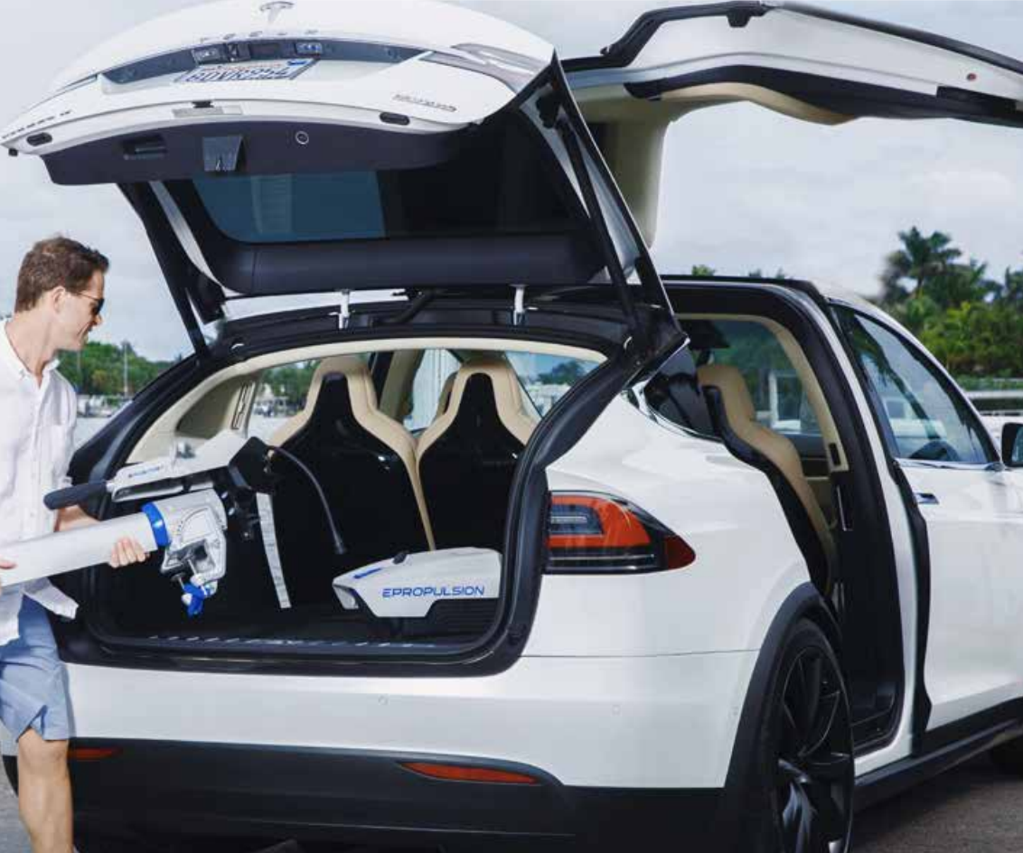 ePropulsion Spirit 1 kW Plus Stuurknuppel Elektrische buitenboordmotor - Marinaut