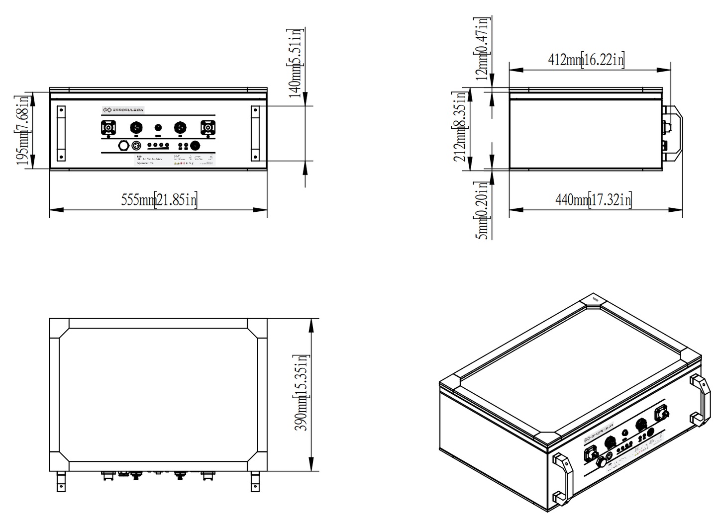 ePropulsion E80 LiFePO4 Accu 4,1 kWh 48V - Marinaut