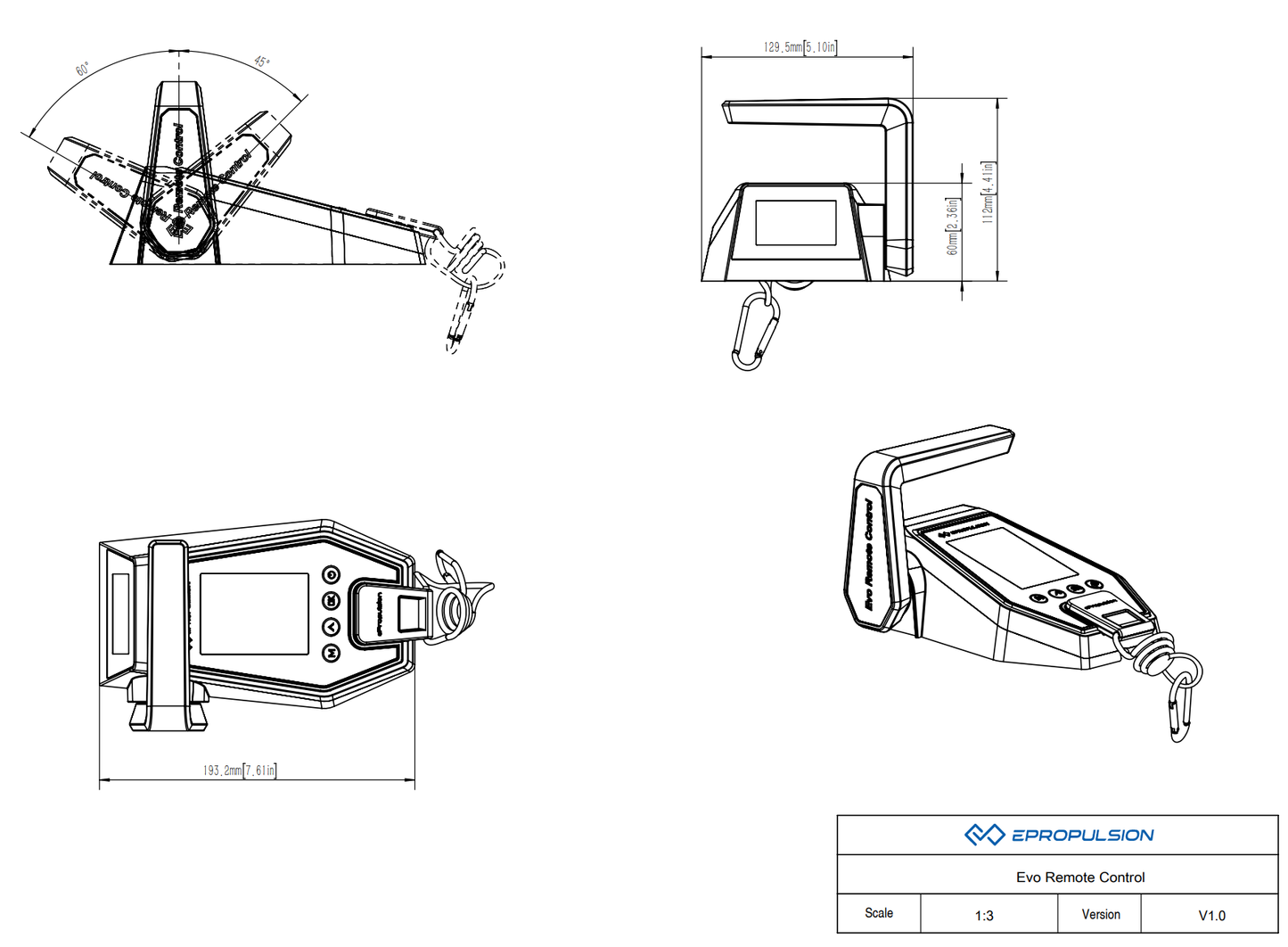ePropulsion Spirit 1 kW Evo (Plus) met 1,3 kWh accu Elektrische buitenboordmotor — Kortstaart - Marinaut