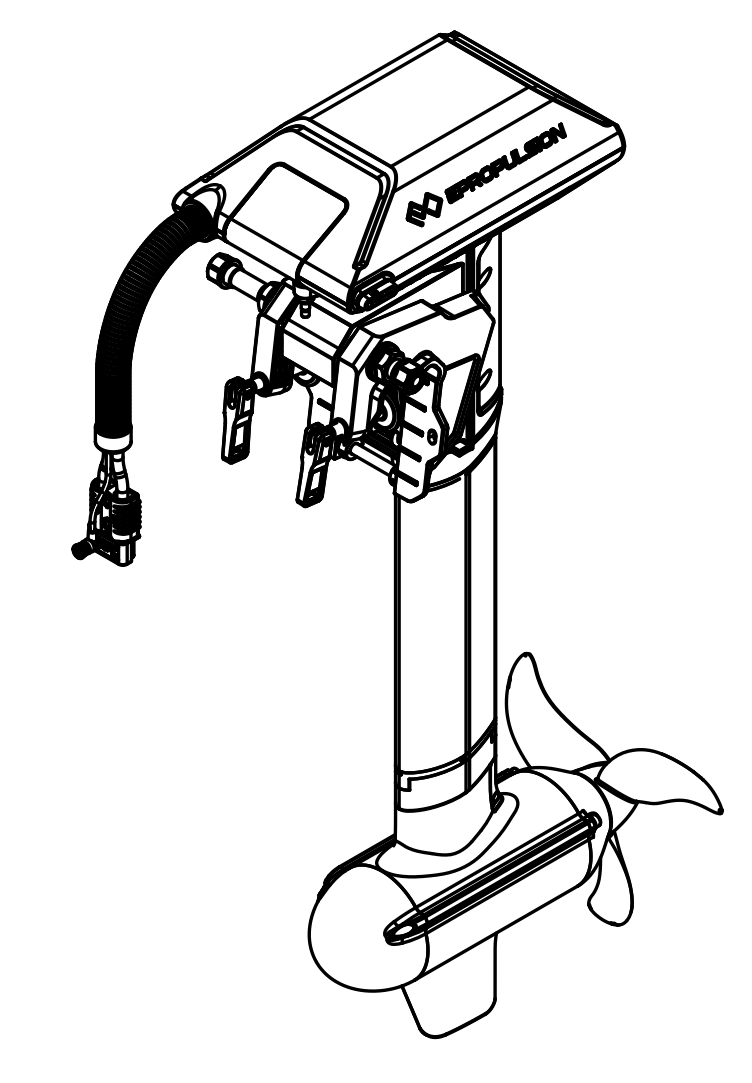 ePropulsion Navy 6.0 Evo 6kW Elektrische buitenboordmotor - Marinaut