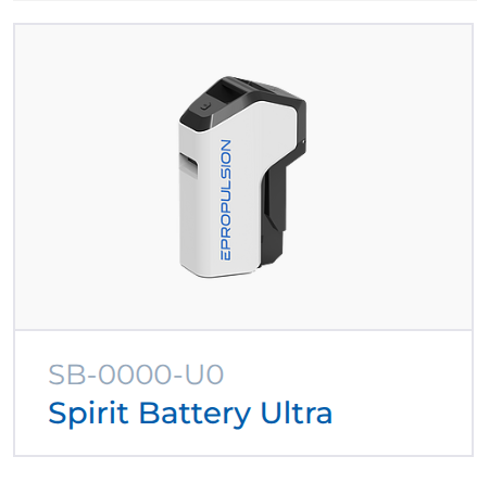 ePropulsion Spirit 2 3kW Elektrische buitenboordmotor inclusief 1,5 kWh accu