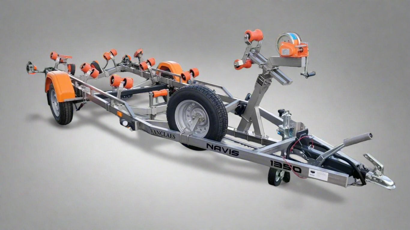 Van Claes Navis 1350 550 geremde buntrailer