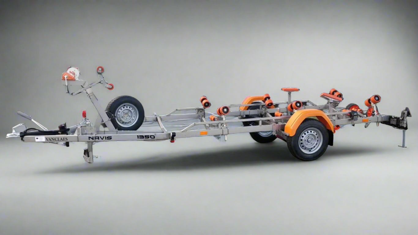 Von Claes Navis 1350 550 gebremster Buntrailer