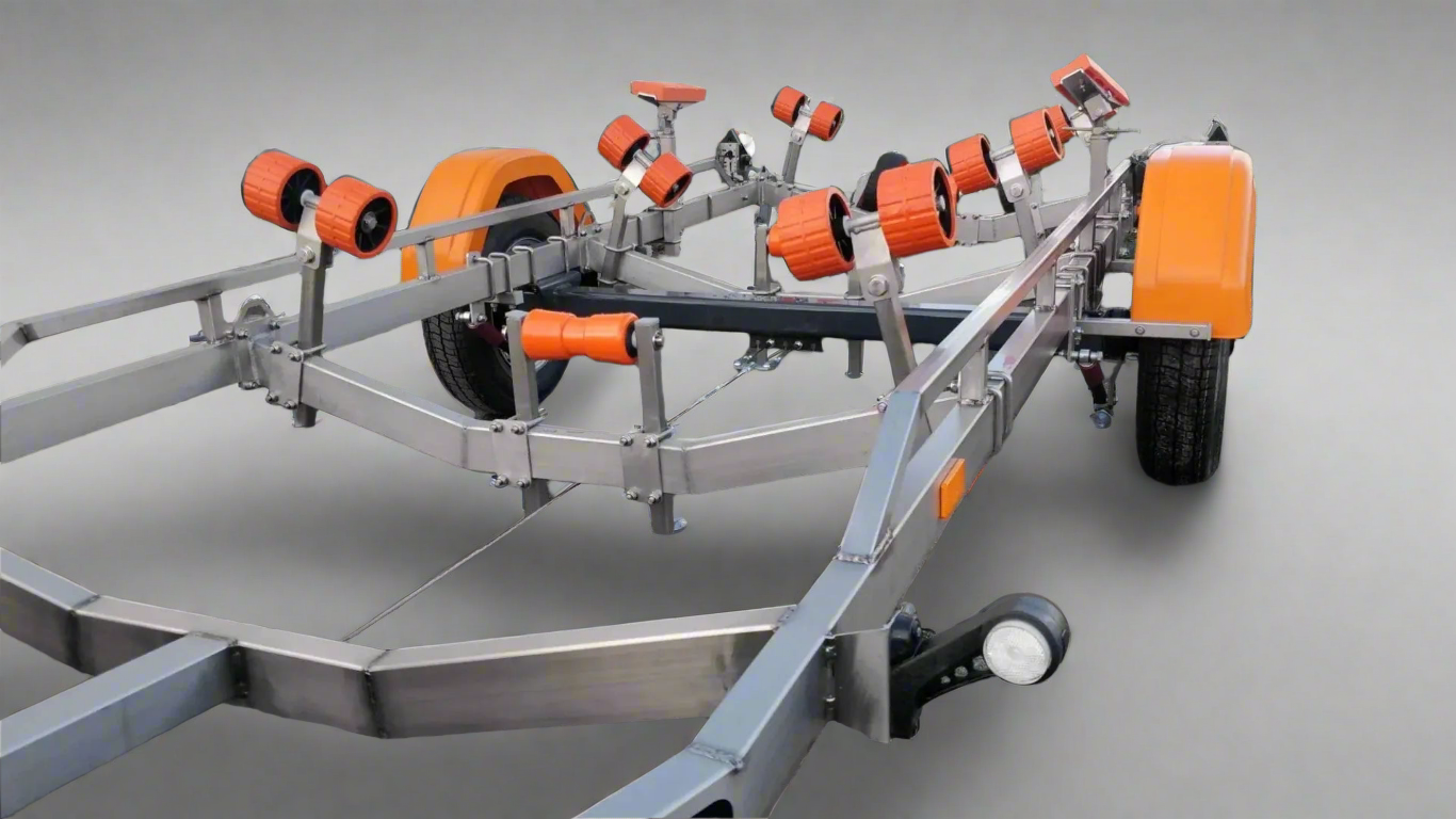 Von Claes Navis 1350 550 gebremster Buntrailer