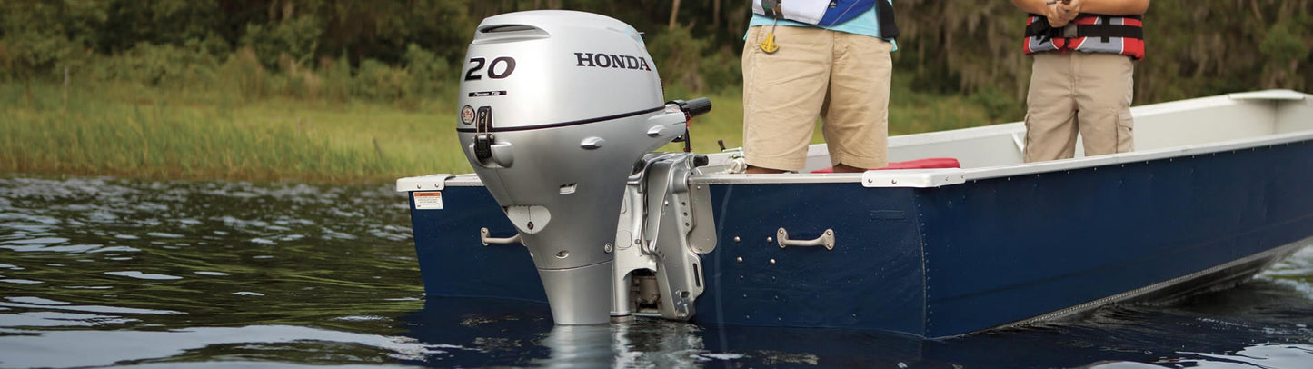 Honda 20 PK buitenboordmotor BF20 — LRU - Marinaut