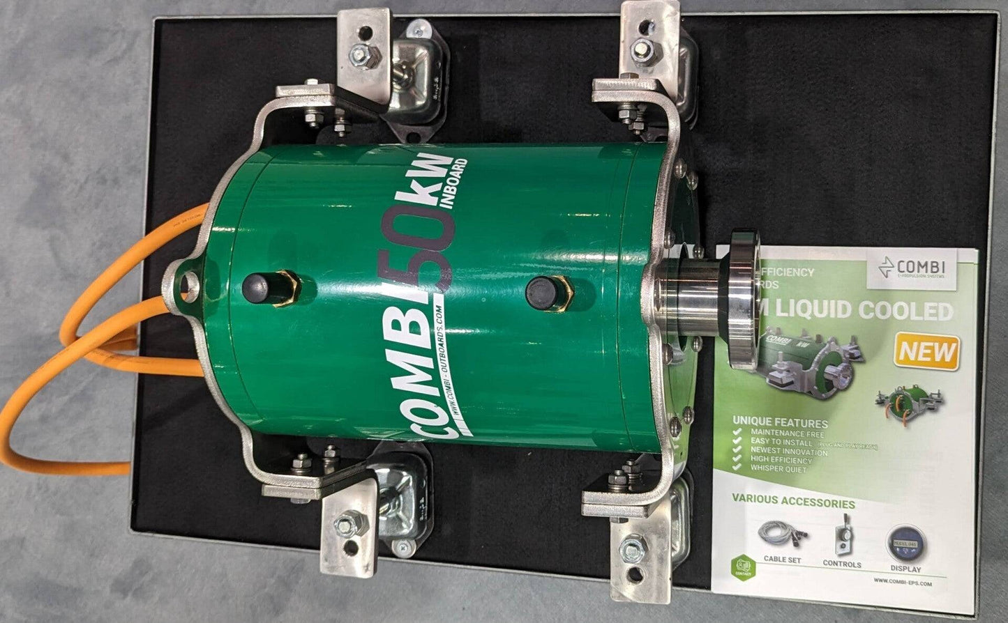 Combi elektrische binnenboordmotor 4-50 kW — 6 kW - Marinaut