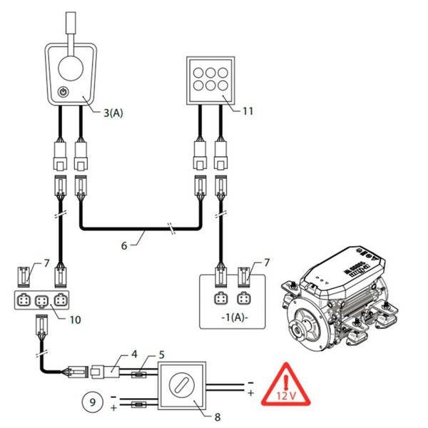 Vetus E-LINE e-drive elektrische binnenboordmotor 4 - 13,3 kW — 5 kW / Lucht - Marinaut