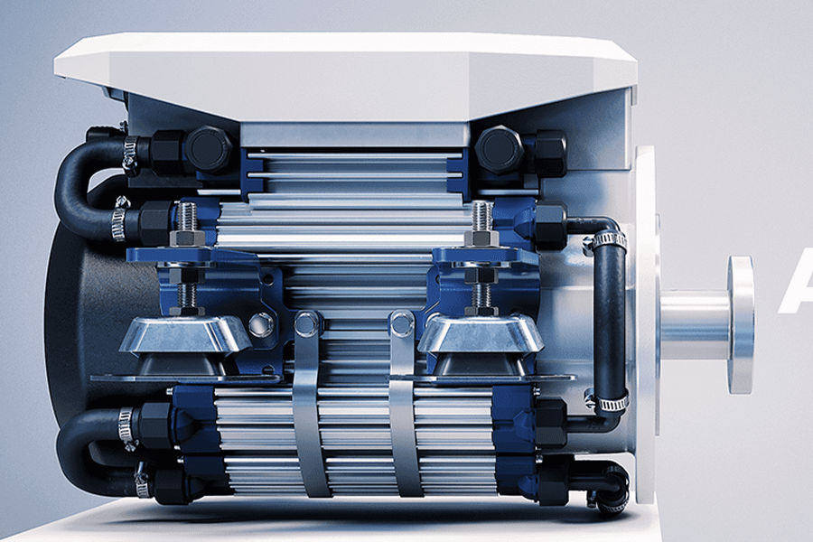 Vetus E-LINE e-drive elektrische binnenboordmotor 4 - 13,3 kW — 5 kW / Lucht - Marinaut