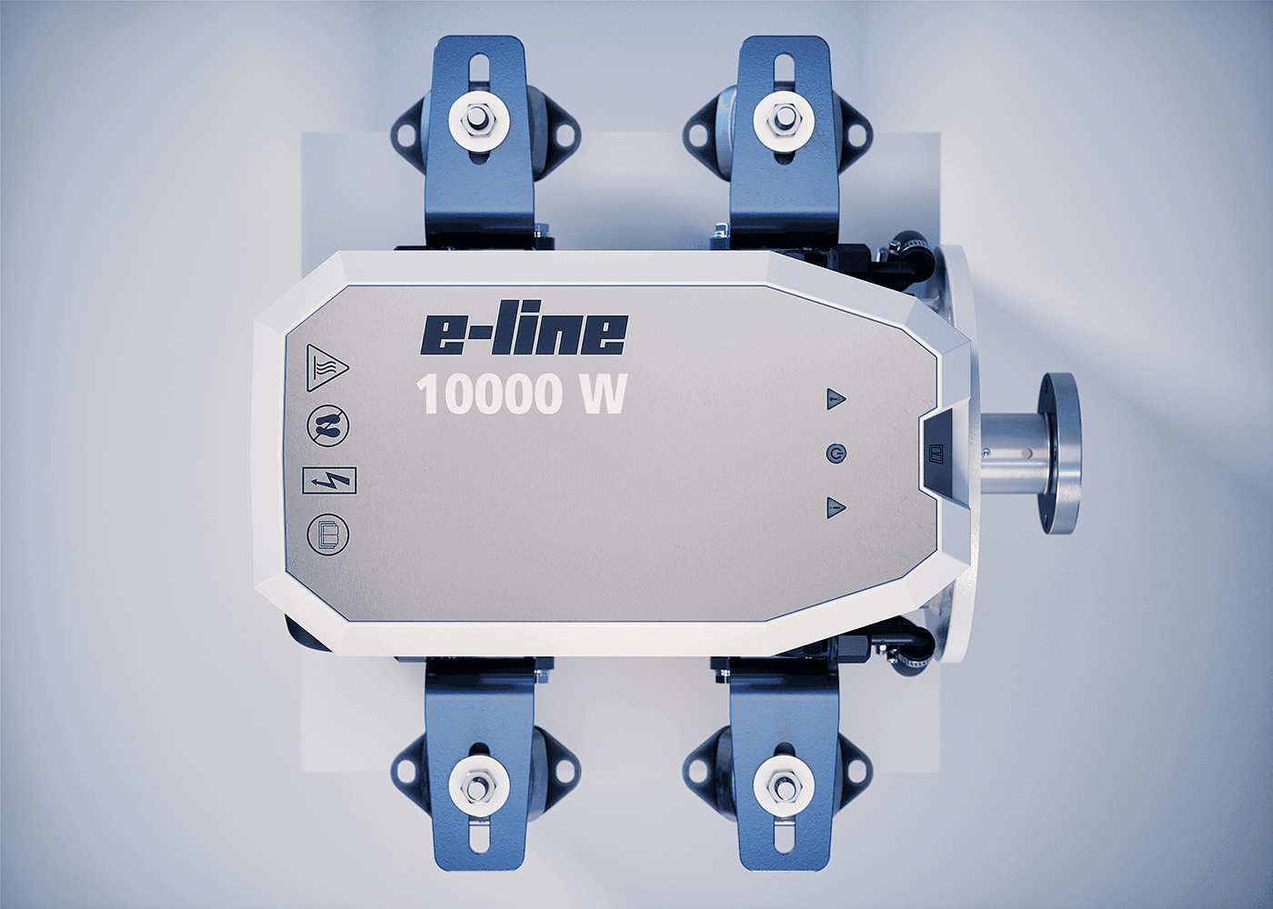 Vetus E-LINE e-drive elektrische binnenboordmotor 4 - 13,3 kW — 5 kW / Lucht - Marinaut