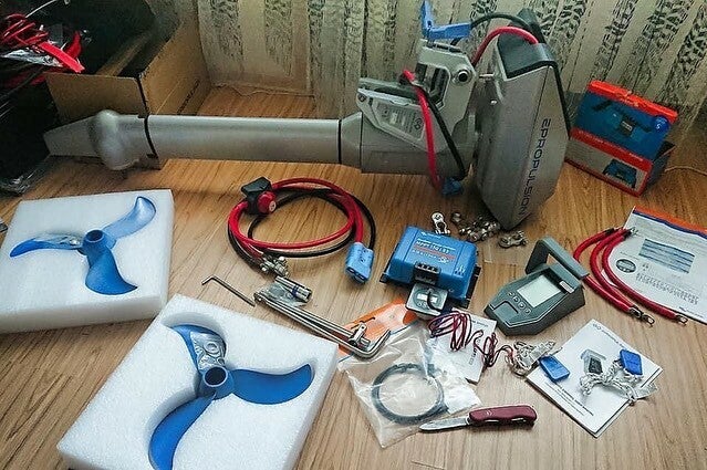 ePropulsion Navy 6.0 Evo 6kW Elektrische buitenboordmotor - Marinaut