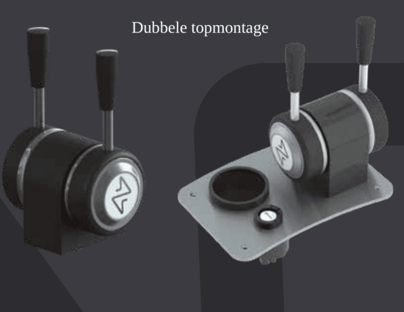 Elektrische binnenboord motor hybride aandrijving Combi 4 - 50 kW 48-144 V — 3,5 kW - Marinaut