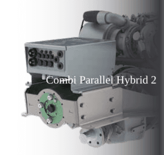 Elektrische binnenboord motor hybride aandrijving Combi 4 - 50 kW 48-144 V — 3,5 kW - Marinaut