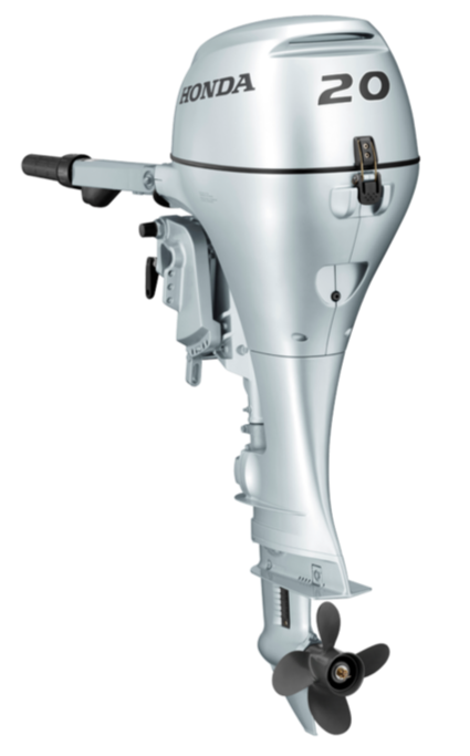 Honda 20 PK buitenboordmotor BF20 — LRU - Marinaut
