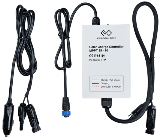 ePropulsion Spirit Plus zonnepaneel met Acculader en 12V lader - Marinaut