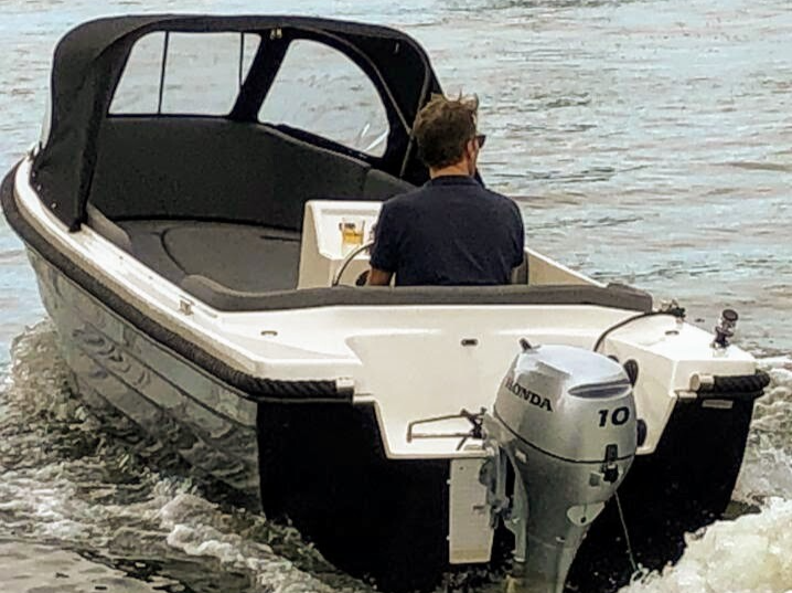 Honda 10 PK buitenboordmotor BF10 — LRU - Marinaut