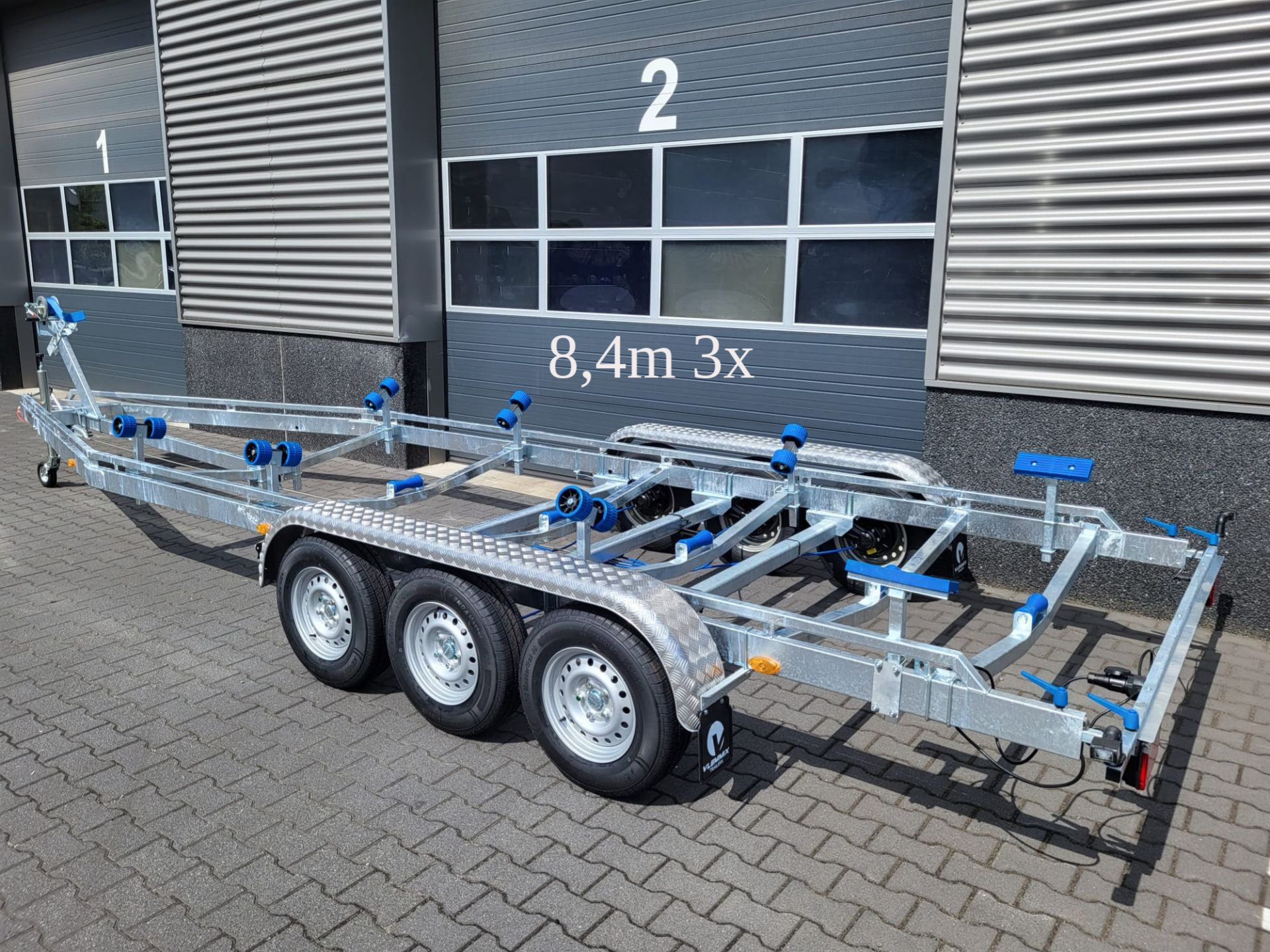 Vlemmix Boottrailer tot 2.920 kilogram en 10 meter — 1350 / 6,3 meter - Marinaut