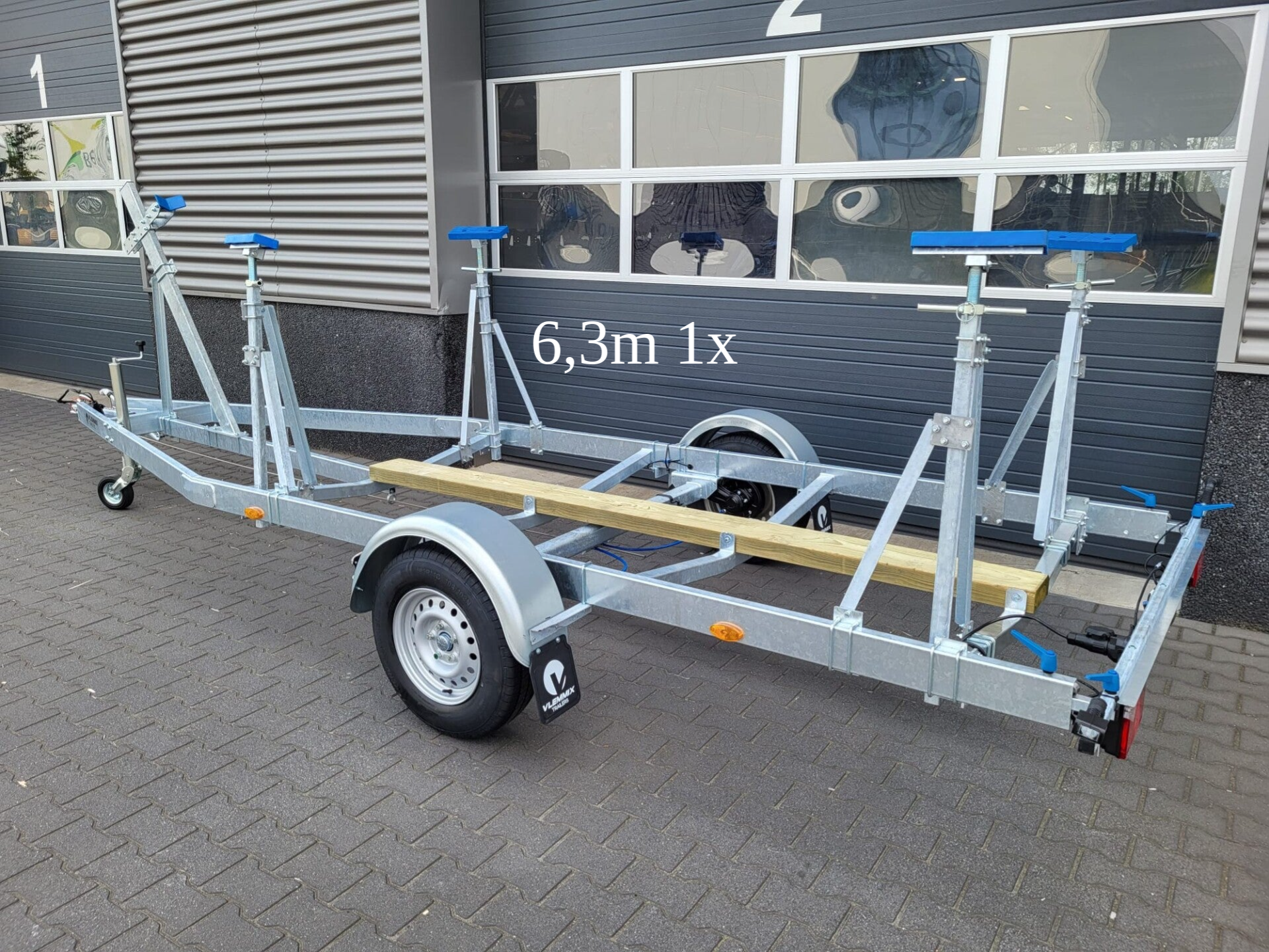 Vlemmix Boottrailer tot 2.920 kilogram en 10 meter — 1350 / 6,3 meter - Marinaut