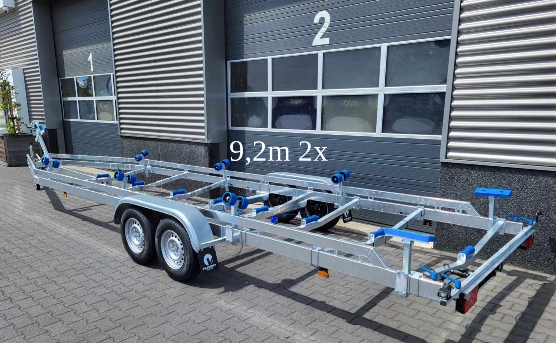 Vlemmix Boottrailer tot 2.920 kilogram en 10 meter — 1350 / 6,3 meter - Marinaut
