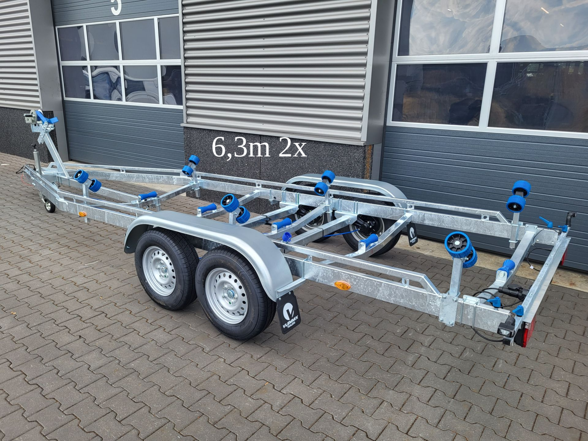 Vlemmix Boottrailer tot 2.920 kilogram en 10 meter — 1350 / 6,3 meter - Marinaut