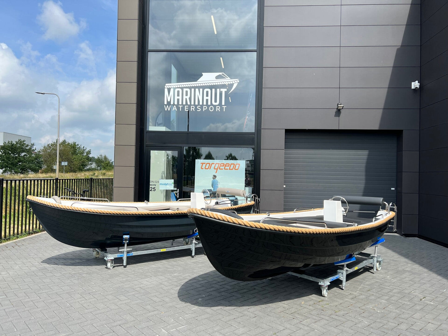 Marinaut 430 elektrische sloep 4 meter met stuur - Marinaut