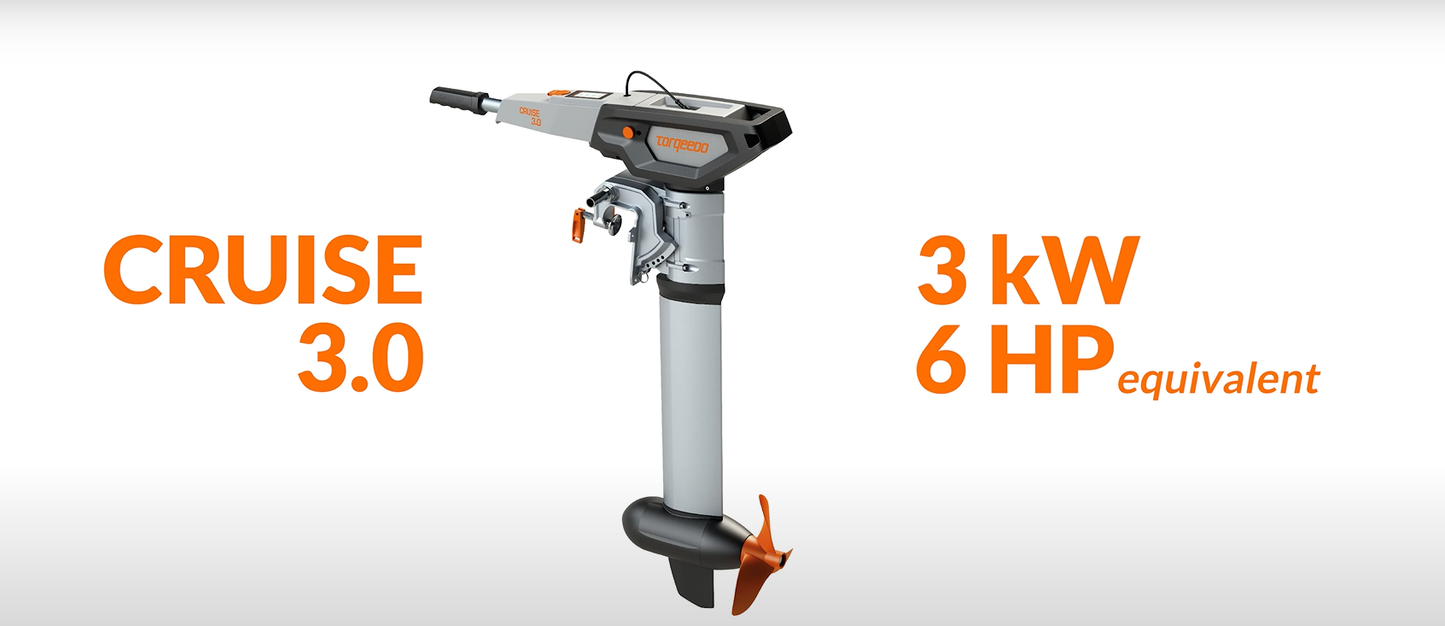Torqeedo Cruise 6.0 elektrische buitenboordmotor 6 kW - Marinaut