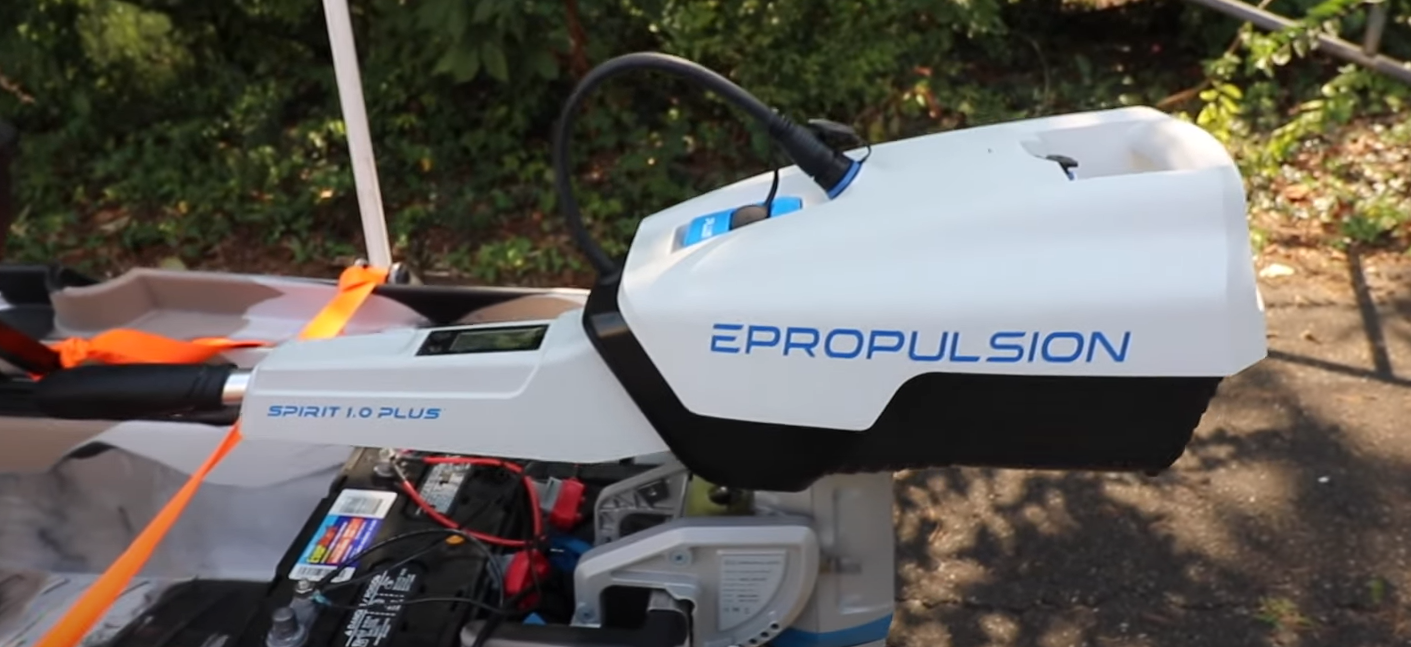 ePropulsion Spirit 1 kW Plus Stuurknuppel Elektrische buitenboordmotor - Marinaut