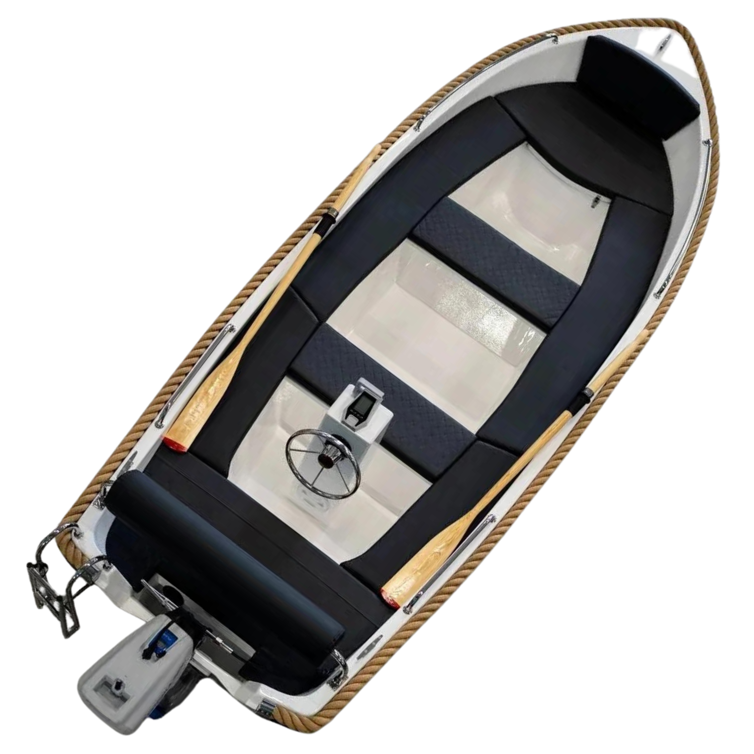 Marinaut 430 elektrische sloep 4 meter met stuur - Marinaut