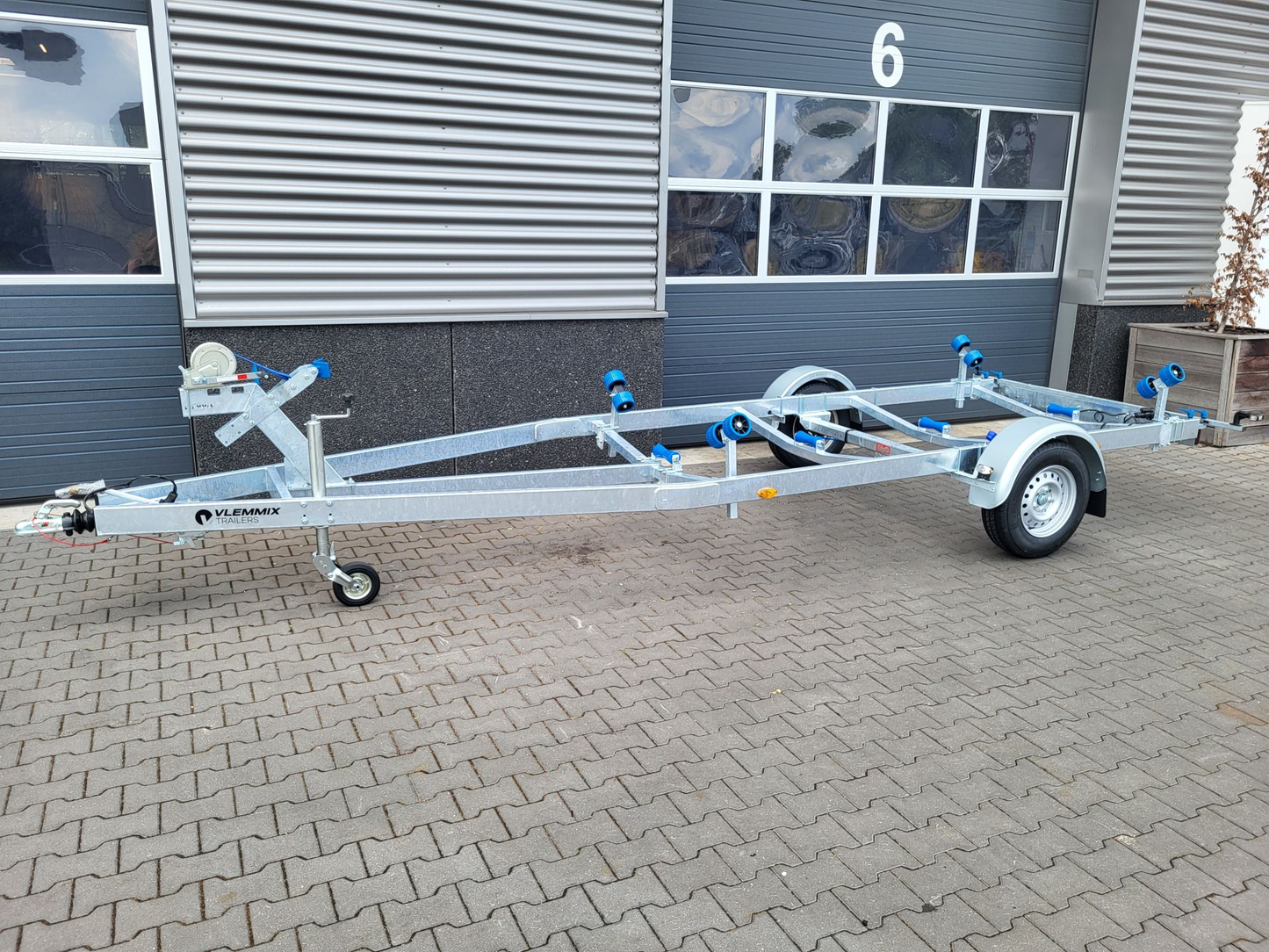 Vlemmix Boottrailer tot 2.920 kilogram en 10 meter — 1350 / 6,3 meter - Marinaut