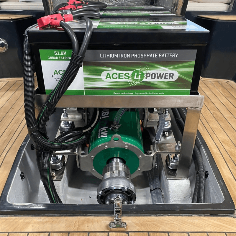 Combi elektrische binnenboordmotor 4-50 kW — 6 kW - Marinaut