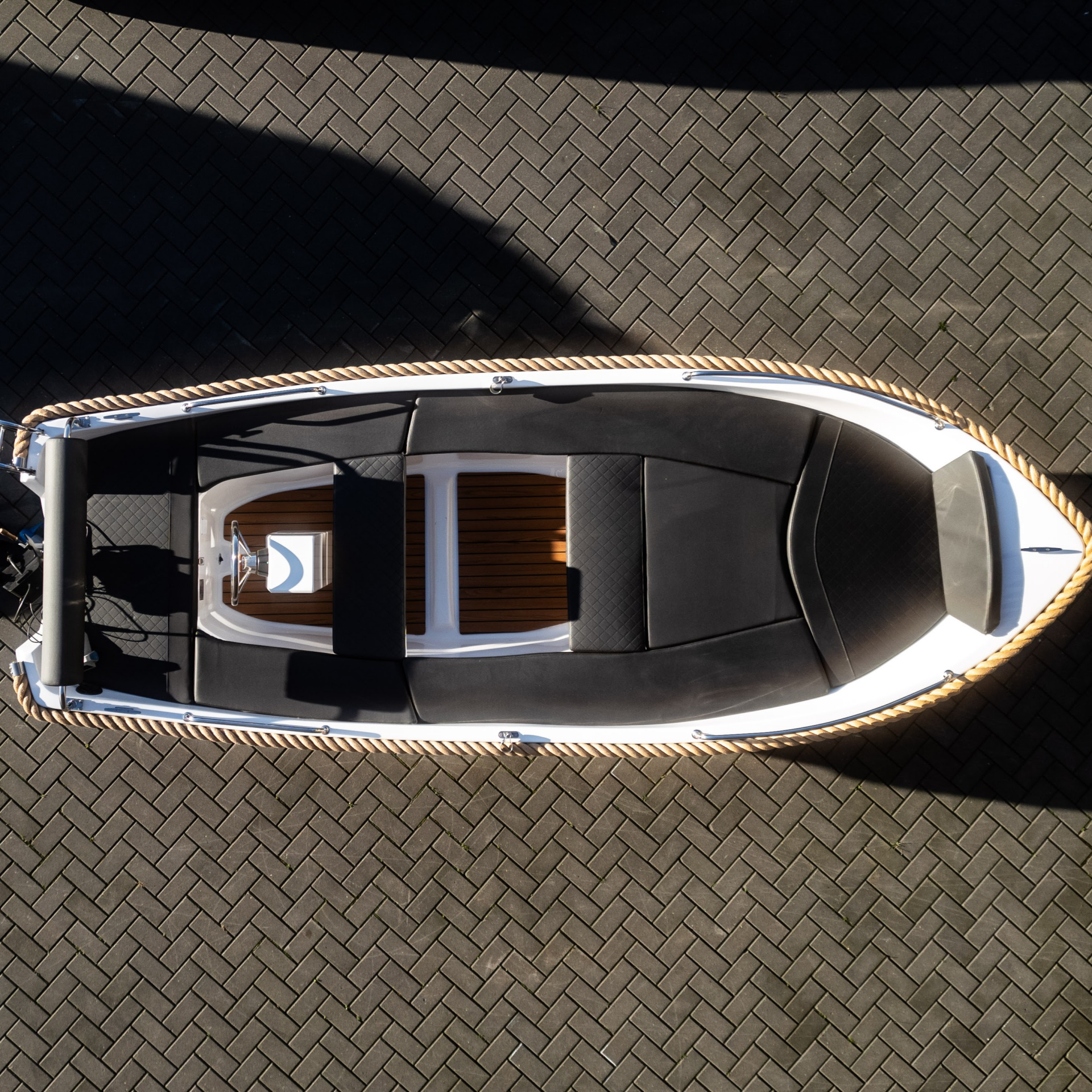 Marinaut 430 elektrische sloep 4 meter met stuur - Marinaut