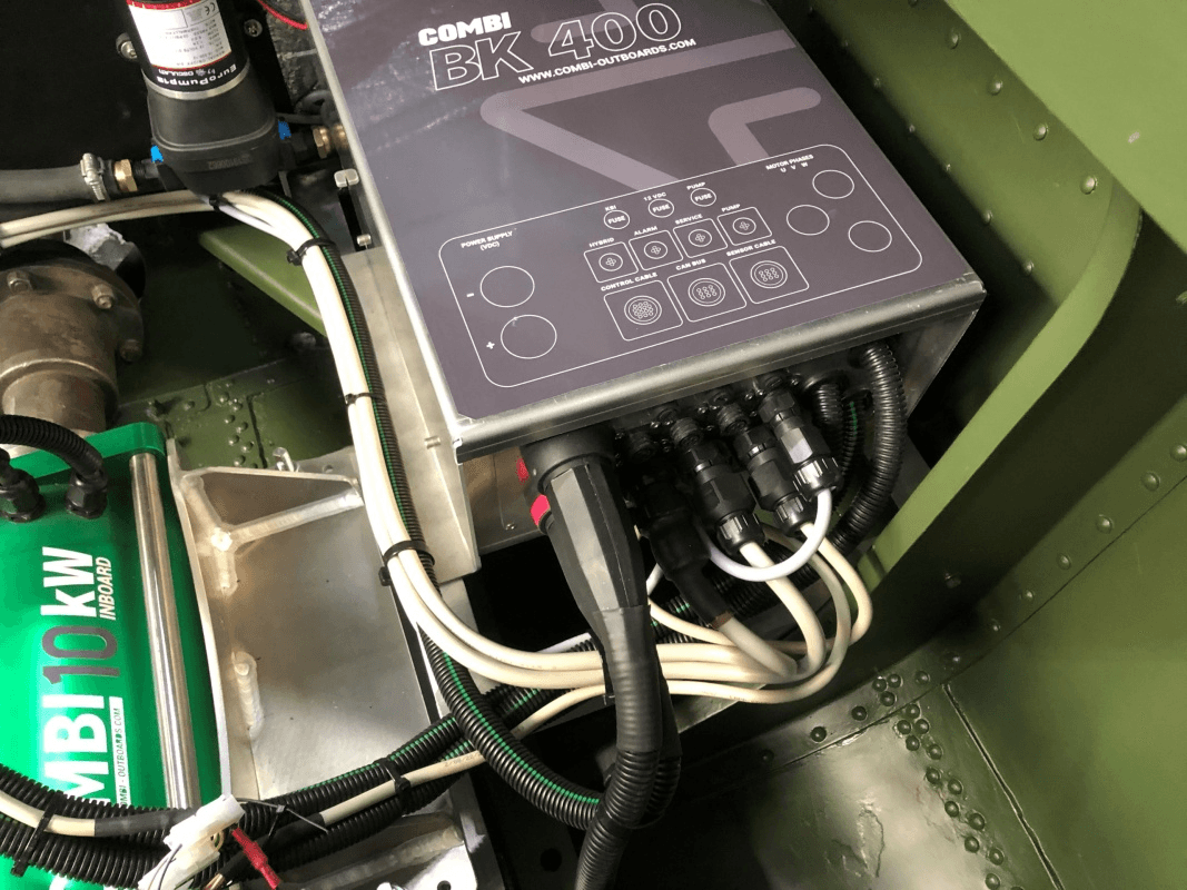 Combi elektrische binnenboordmotor 4-50 kW — 6 kW - Marinaut