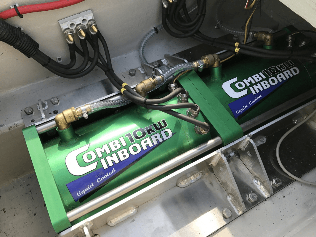Combi elektrische binnenboordmotor 4-50 kW — 6 kW - Marinaut