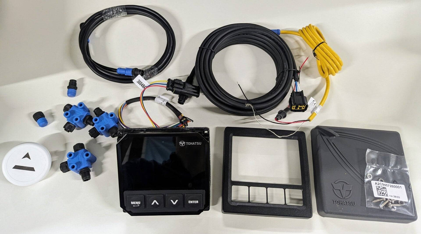 Tohatsu 4,3 inch TOCS LCD scherm met GPS - Marinaut