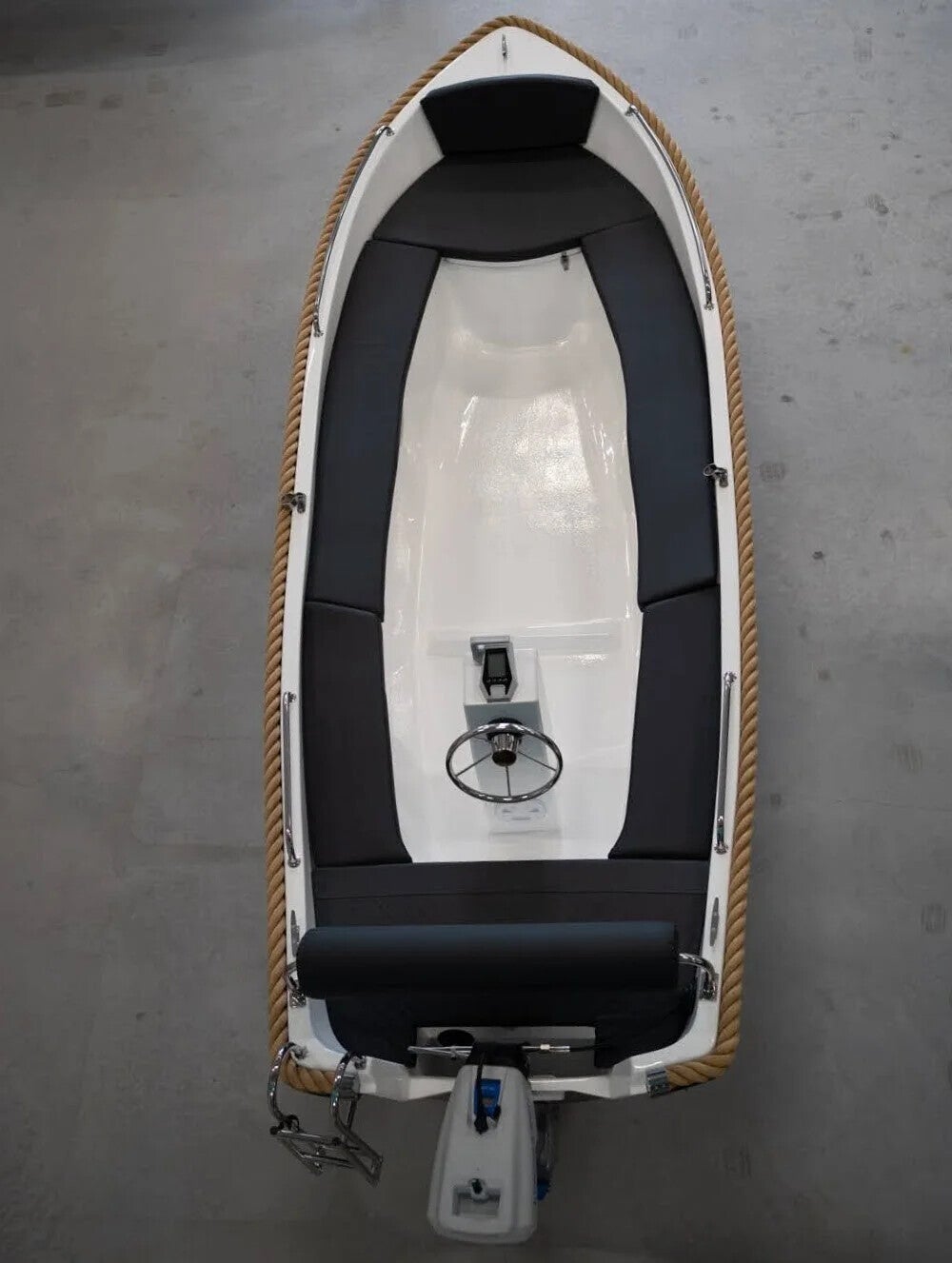 Marinaut 430 elektrische sloep 4 meter met stuur - Marinaut