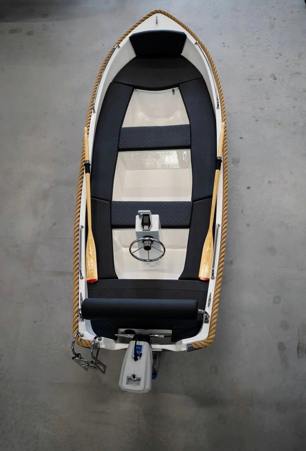 Marinaut 430 elektrische sloep 4 meter met stuur - Marinaut