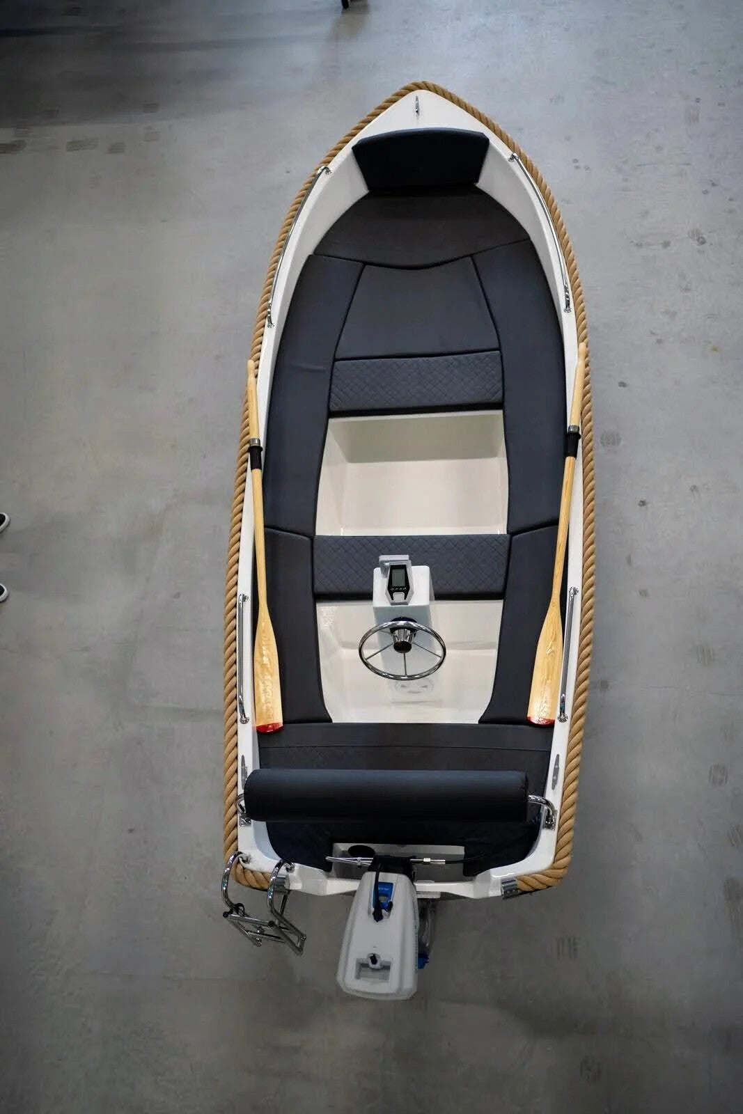 Marinaut 430 elektrische sloep 4 meter met stuur - Marinaut