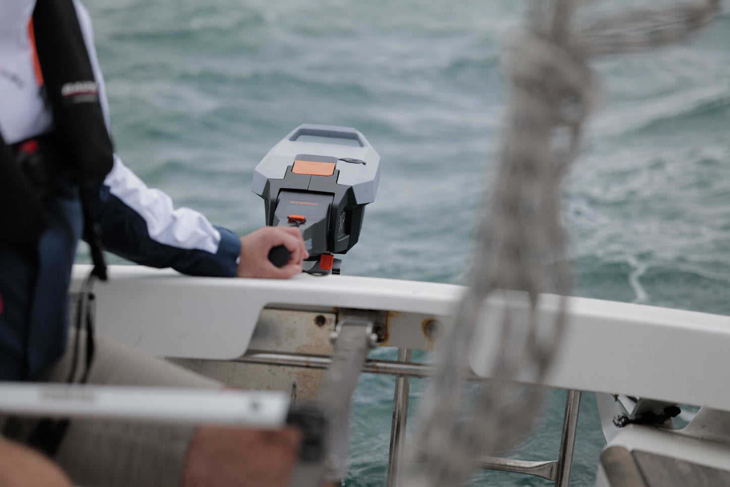 Torqeedo Travel elektrische buitenboordmotor 1,1 Kw met 1,4 kWh accu — Kortstaart - Marinaut