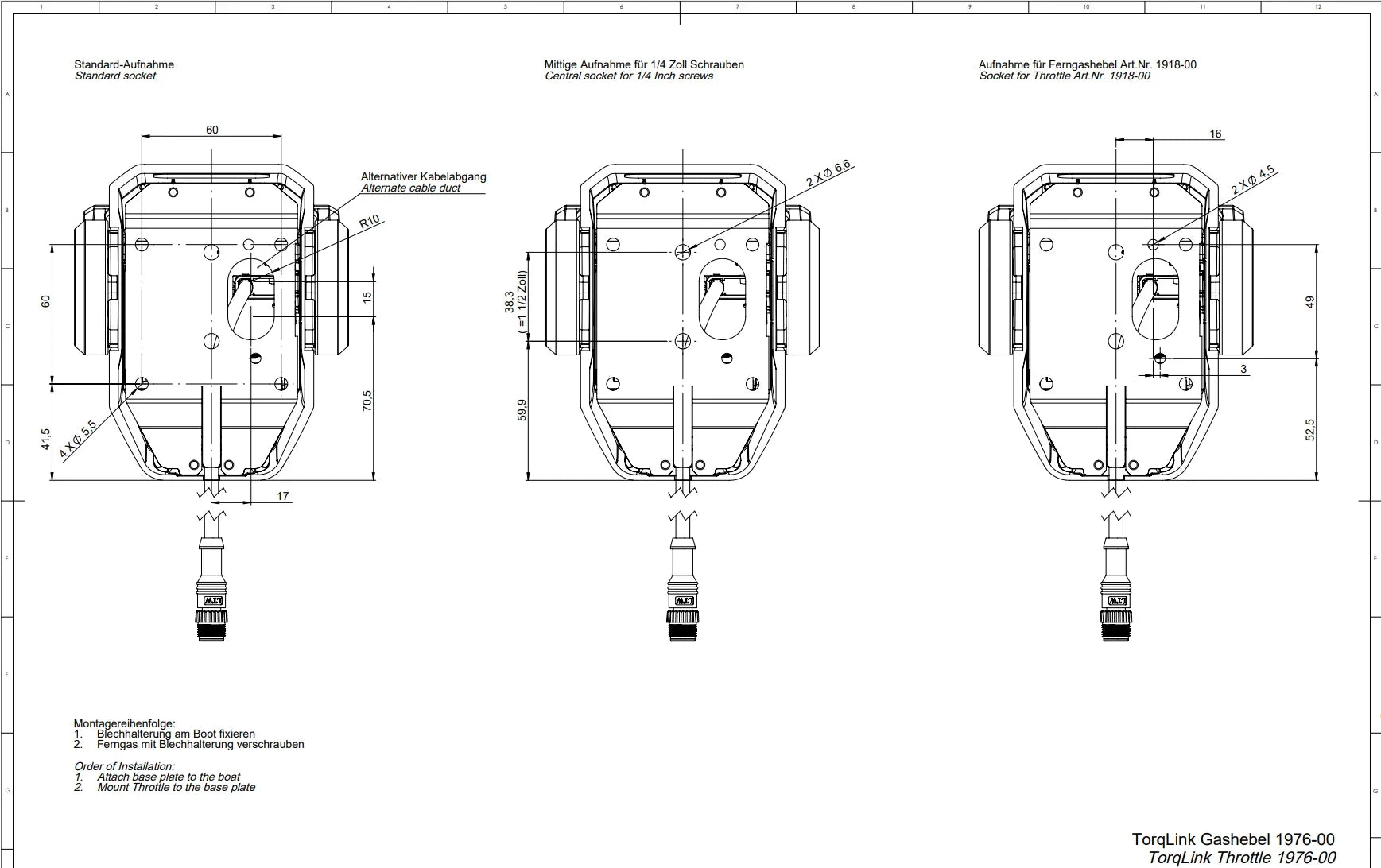 Torqeedo Cruise 6.0 elektrische buitenboordmotor 6 kW - Marinaut