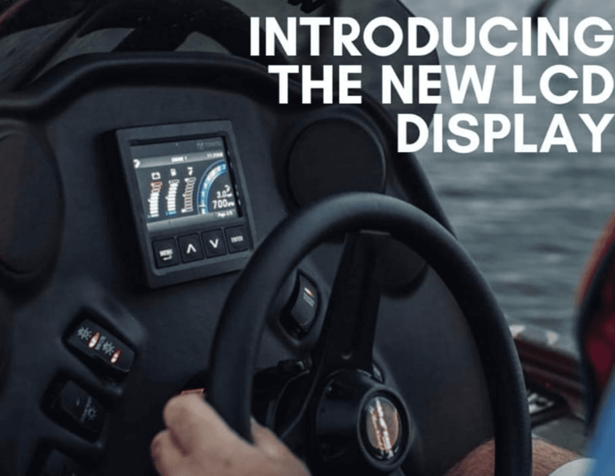 Tohatsu 4,3 inch TOCS LCD scherm met GPS - Marinaut