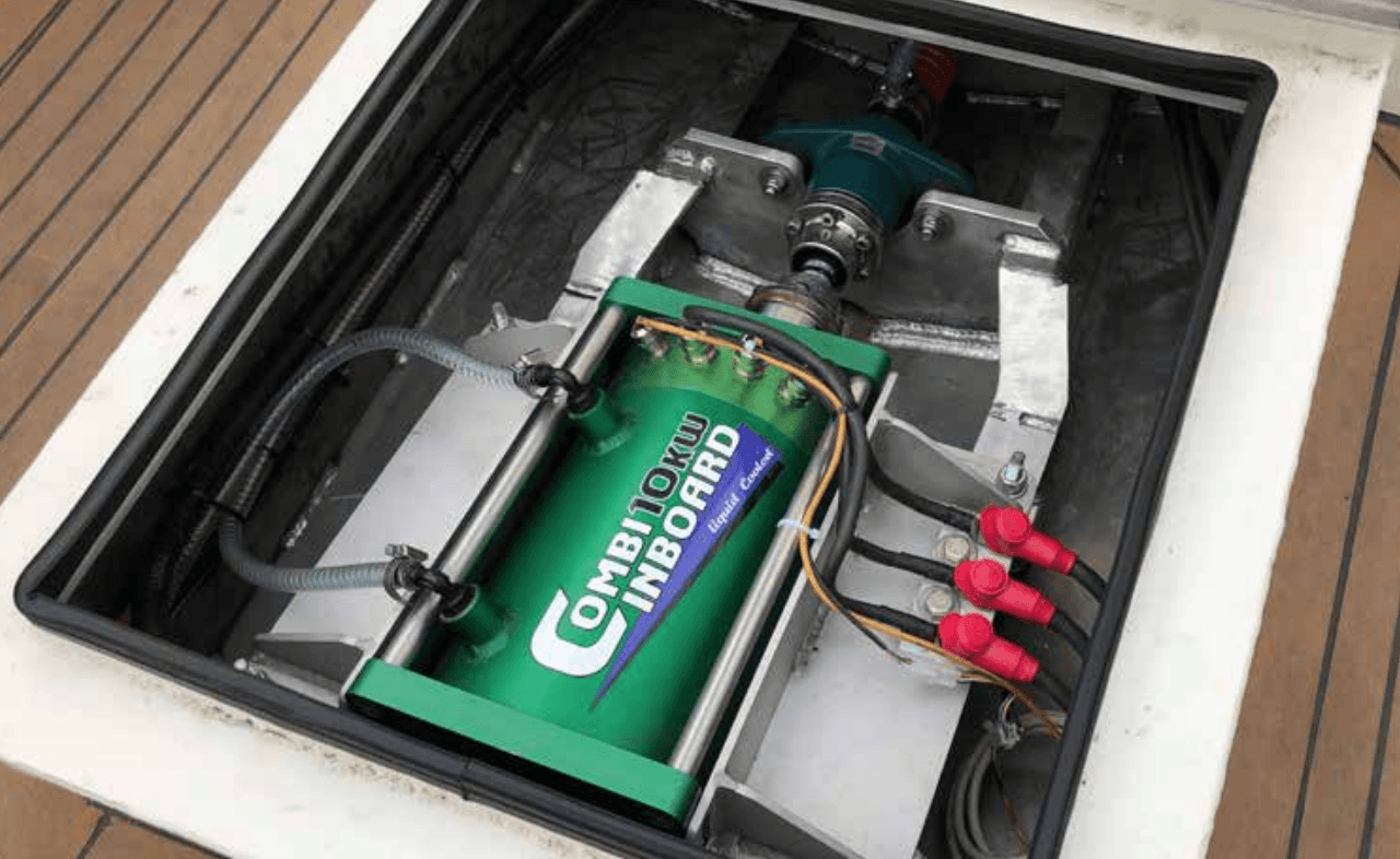 Combi elektrische binnenboordmotor 4-50 kW — 6 kW - Marinaut