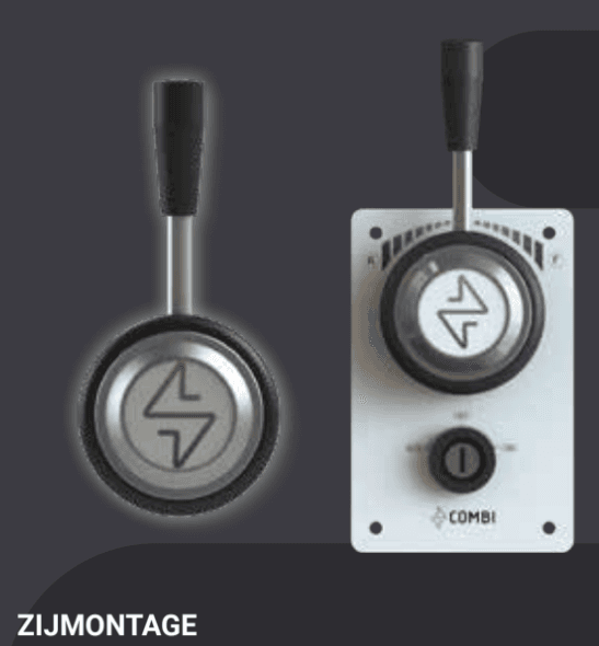 Elektrische binnenboord motor hybride aandrijving Combi 4 - 50 kW 48-144 V — 3,5 kW - Marinaut