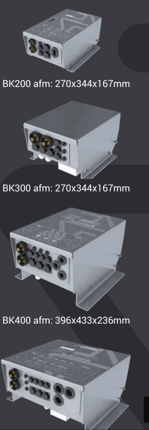 Elektrische binnenboord motor hybride aandrijving Combi 4 - 50 kW 48-144 V — 3,5 kW - Marinaut