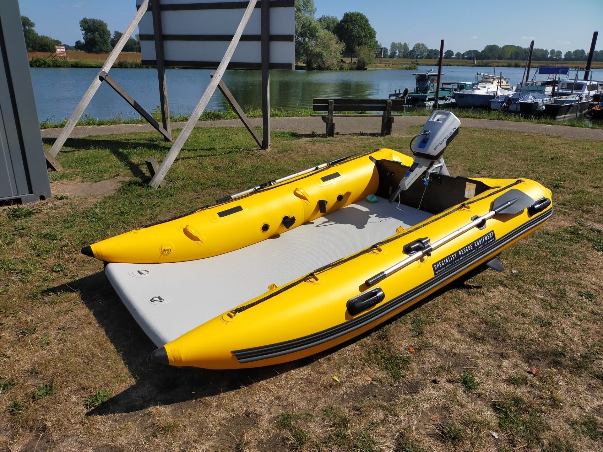 ePropulsion Spirit 1 kW Plus Stuurknuppel Elektrische buitenboordmotor - Marinaut