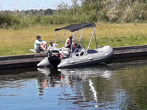 Excellent rib 430 met 50 pk weinig uren Full options