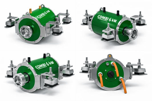 Combi Inboard Motor 48VDC - 6 kW to 50 kW